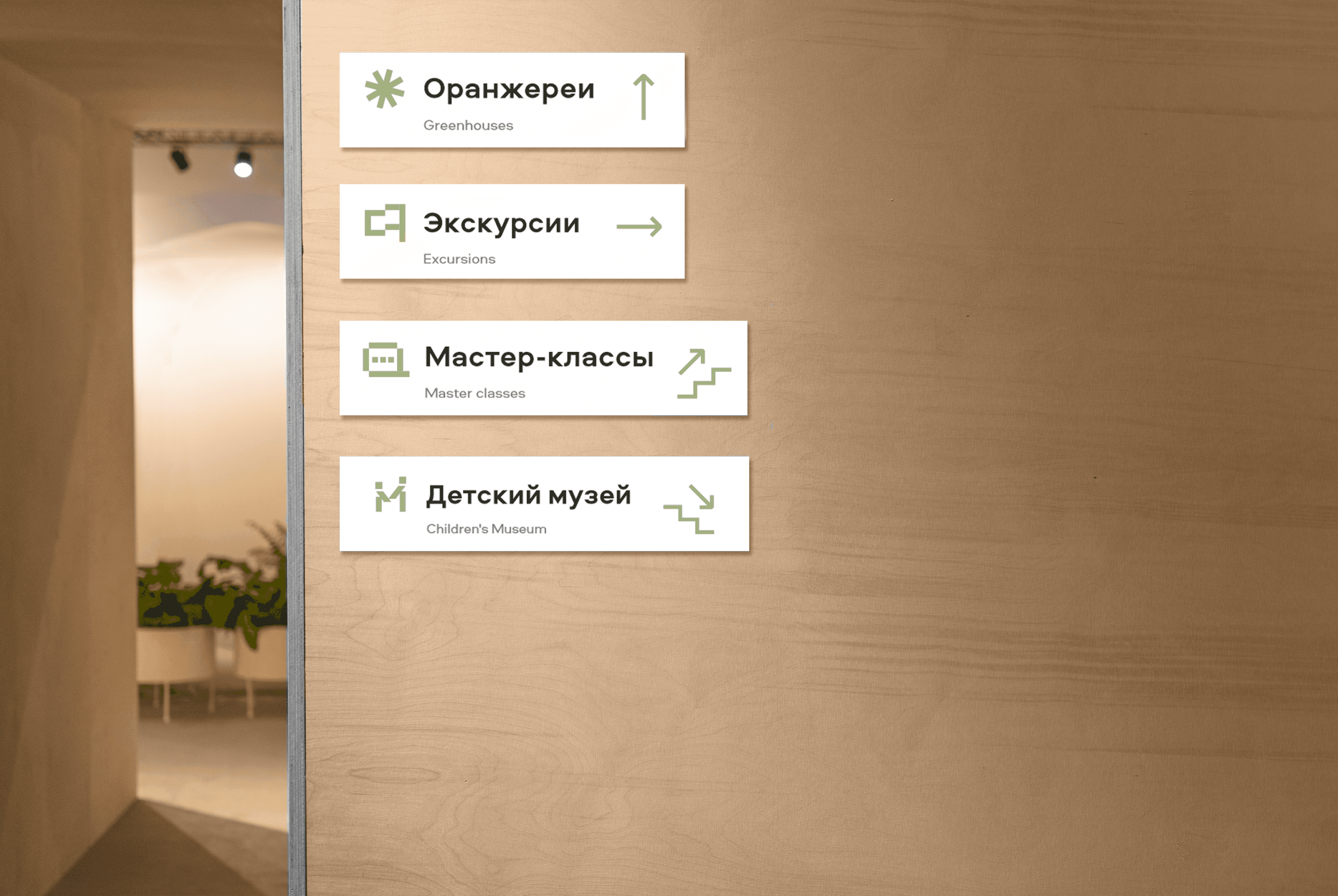 Навигация по музею