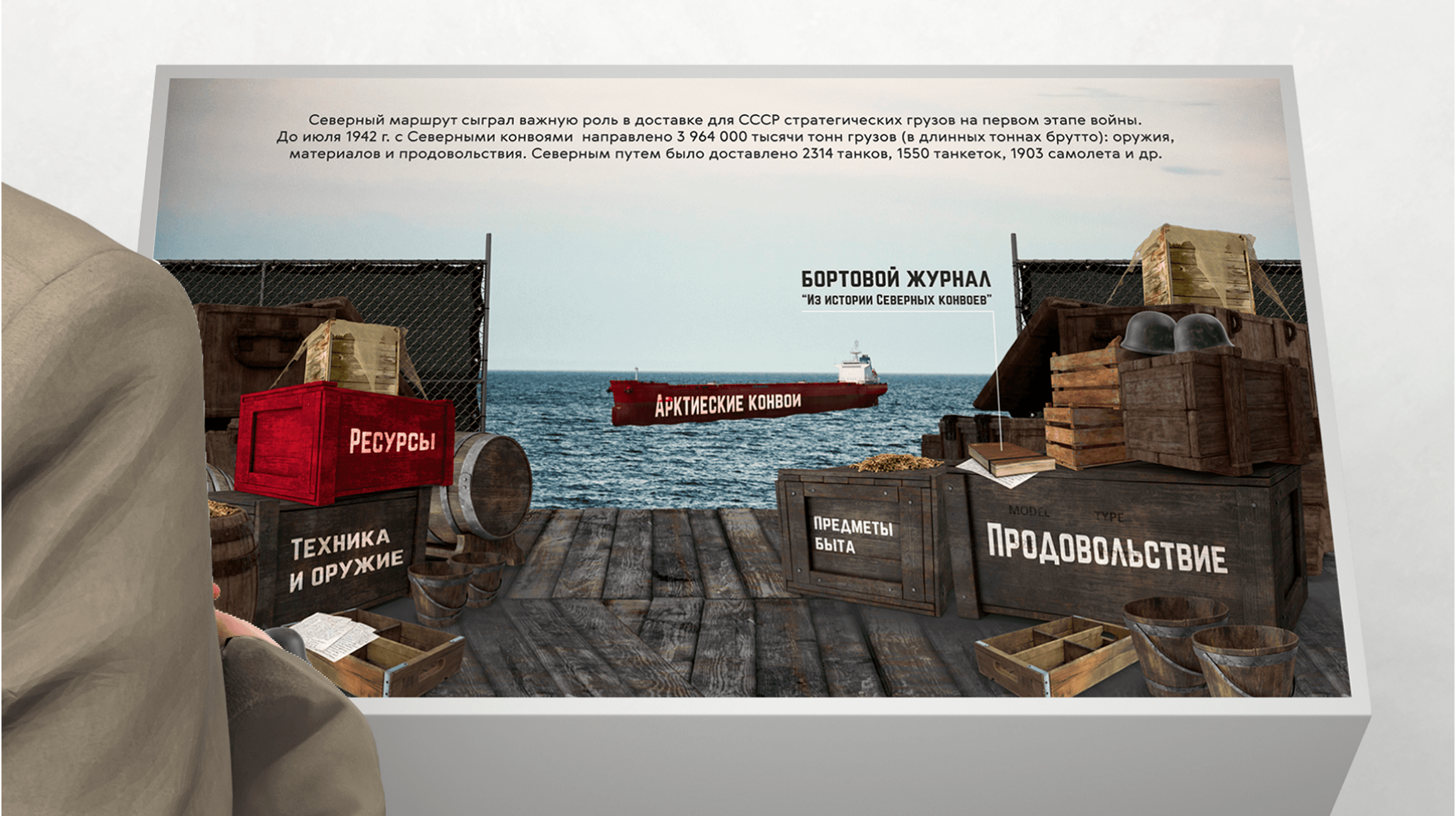 Визуализация северных маршрутов