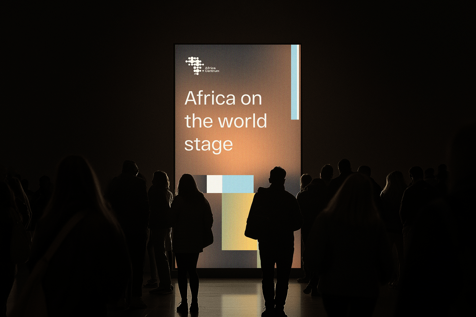 Сцена africa on the world stage
